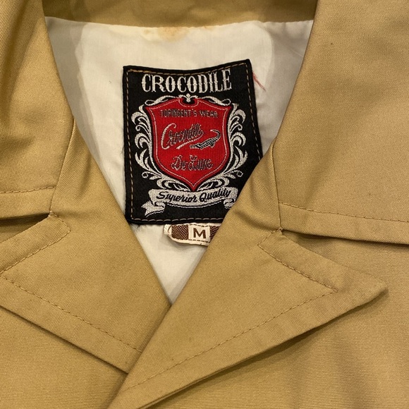 Vintage Crocodile Jacket Sz M - Picture 4 of 5